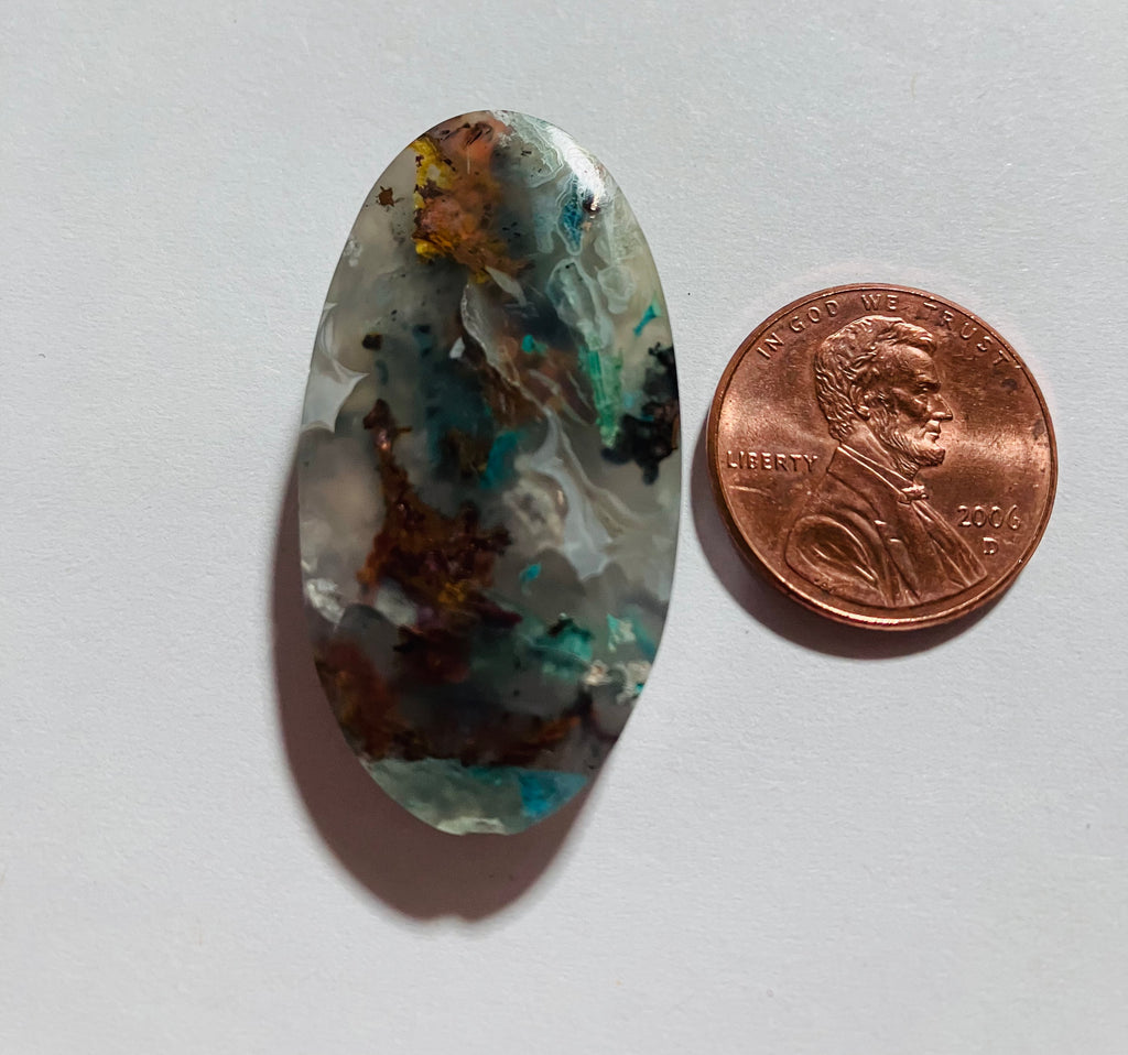 Blue Confette Agate Z 118