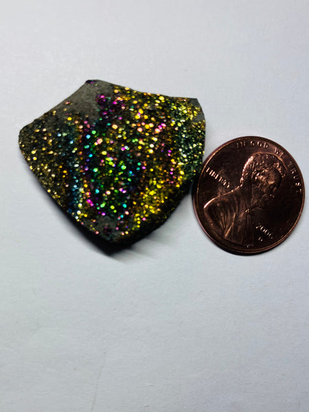 Russian Rainbow Pyrite V 534
