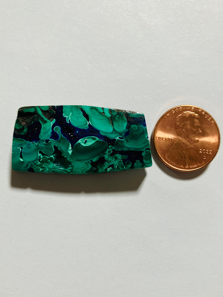 Azurite Malachite Pendant V 481