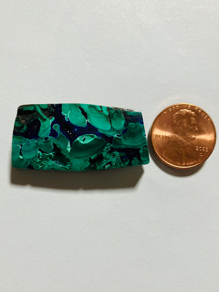 Azurite Malachite Pendant V 481