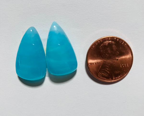 V 120 Kingman Sleeping Beauty Turquoise Pair