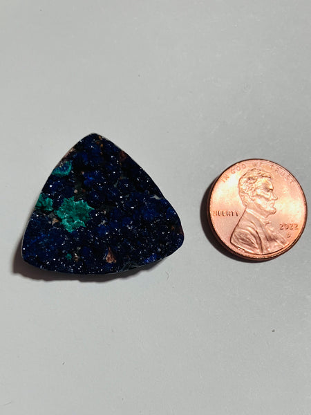 X 130 Azurite Drusy Pendant