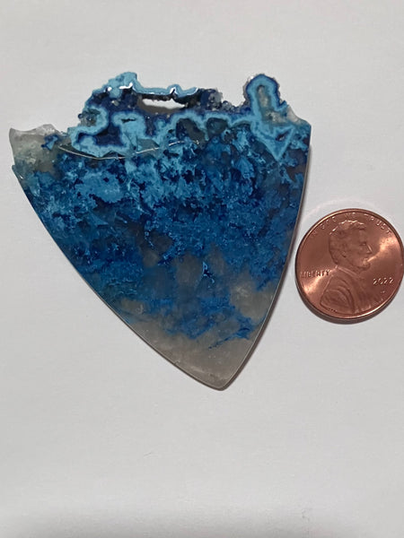V 176 Shattuckite Quartz Pendant