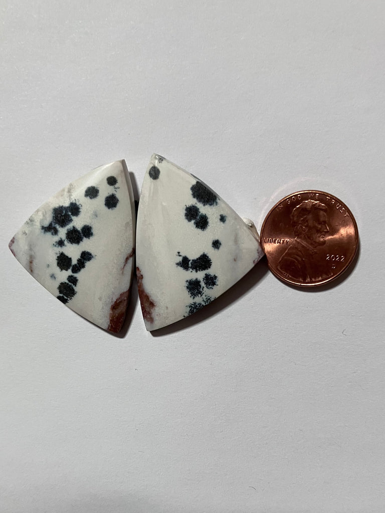 J 25 Appaloosa Jasper Pair