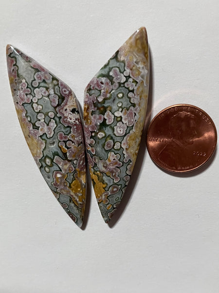 J 14 River Jasper Pair