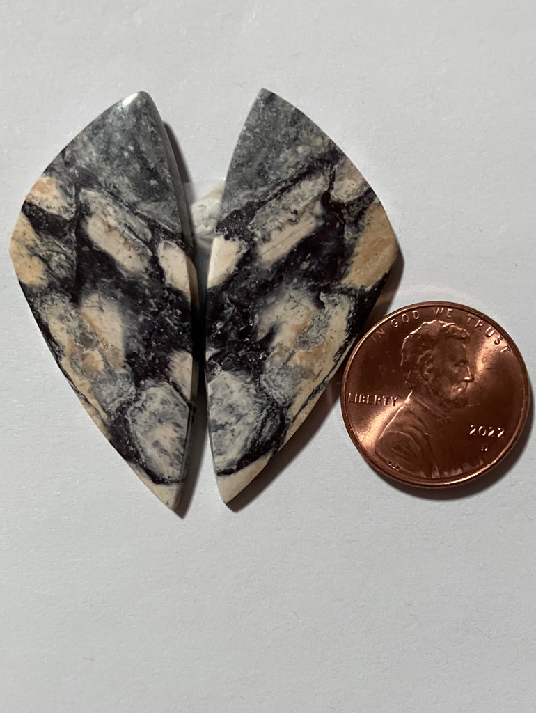 J 28 Mahogany Jasper Pair