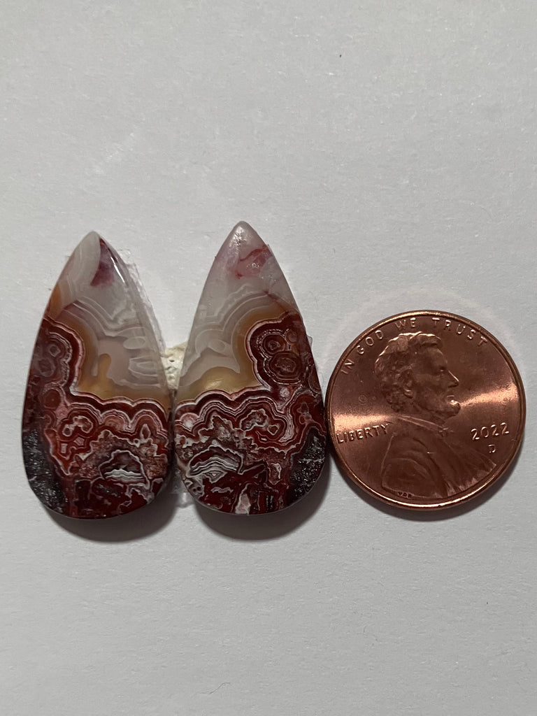 Z 57 Crazy Lace Agate Pair
