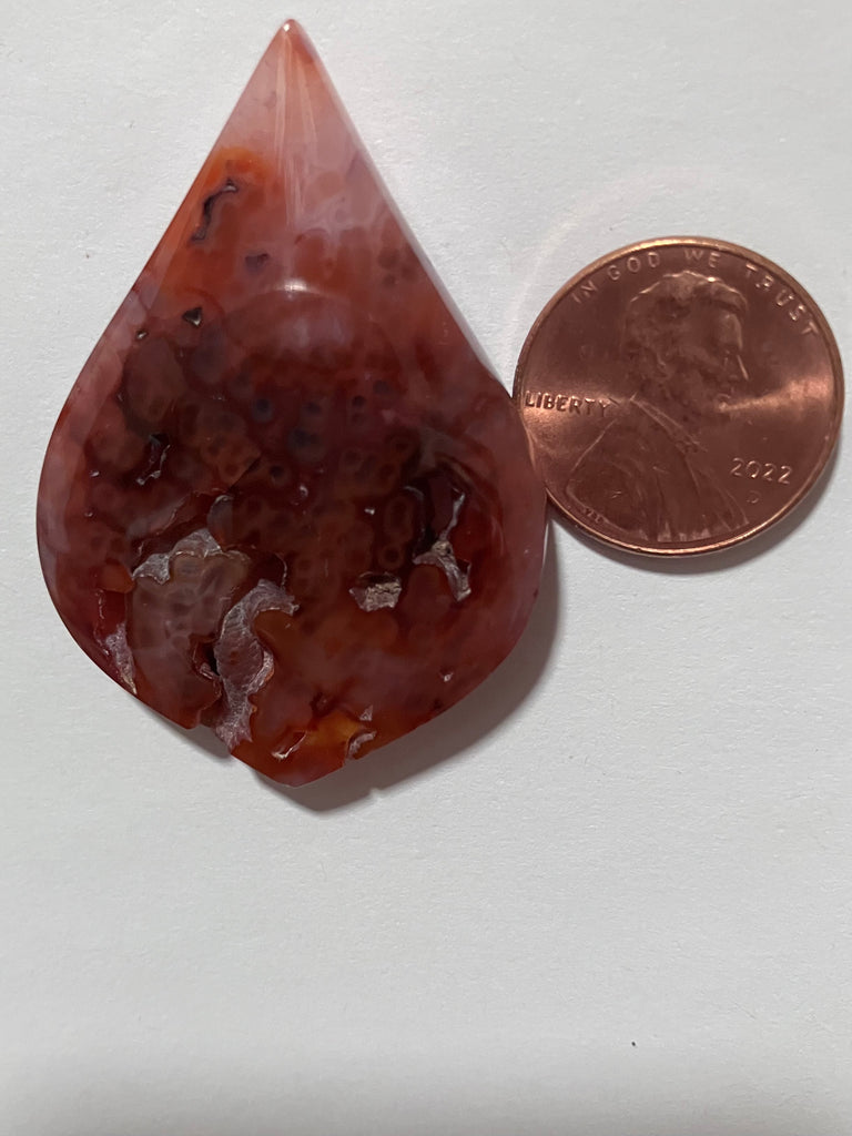 Z 42 Bi Color Agate Pendant