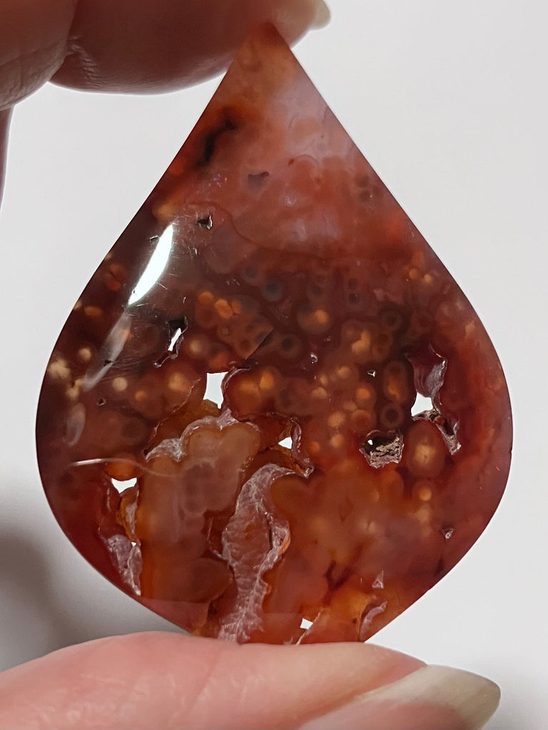 Z 42 Bi Color Agate Pendant
