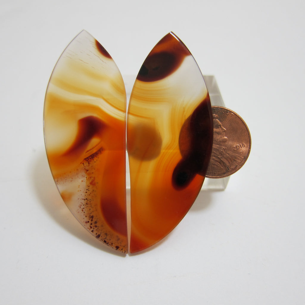 Brazilian Agate Pairs Z 78