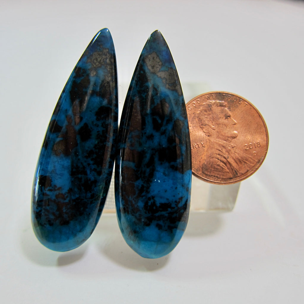 Shattuckite Pair V 607